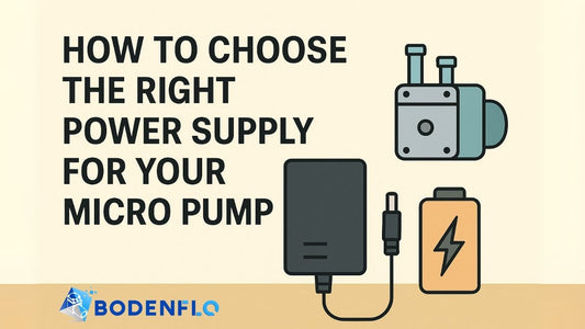 How to Choose the Right Power Supply for Your Micro Pump – 10 FAQs for Everyday Users