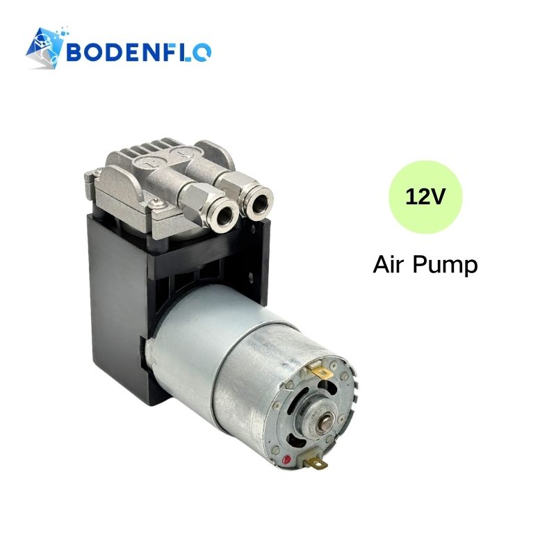 12V Piston Compressor, high-pressure DC air pump for industrial and portable applications.