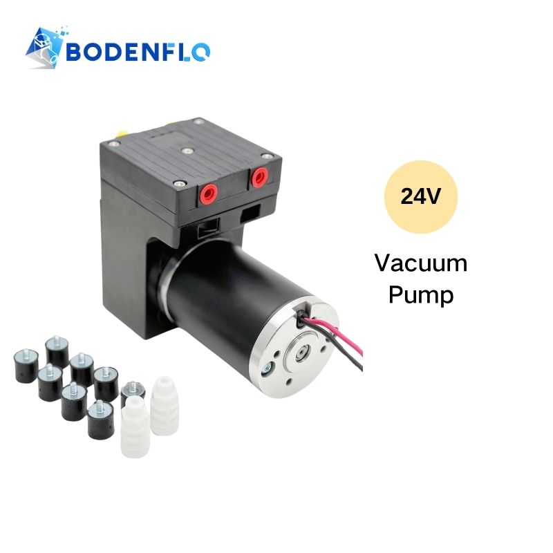 BD-05T1040L High-performance 24V vacuum pump for a variety of industrial applications including clamping and cranes.