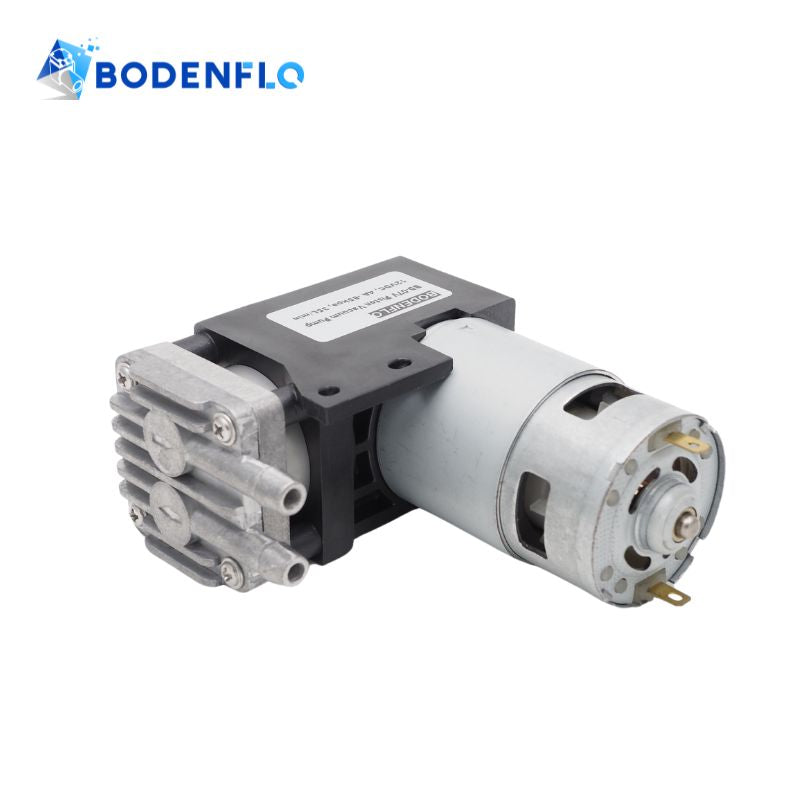 12V Mini Vacuum Piston Pump -85KPA 30L/Min BD-07V-M for Vacuum Pick and Place Robots