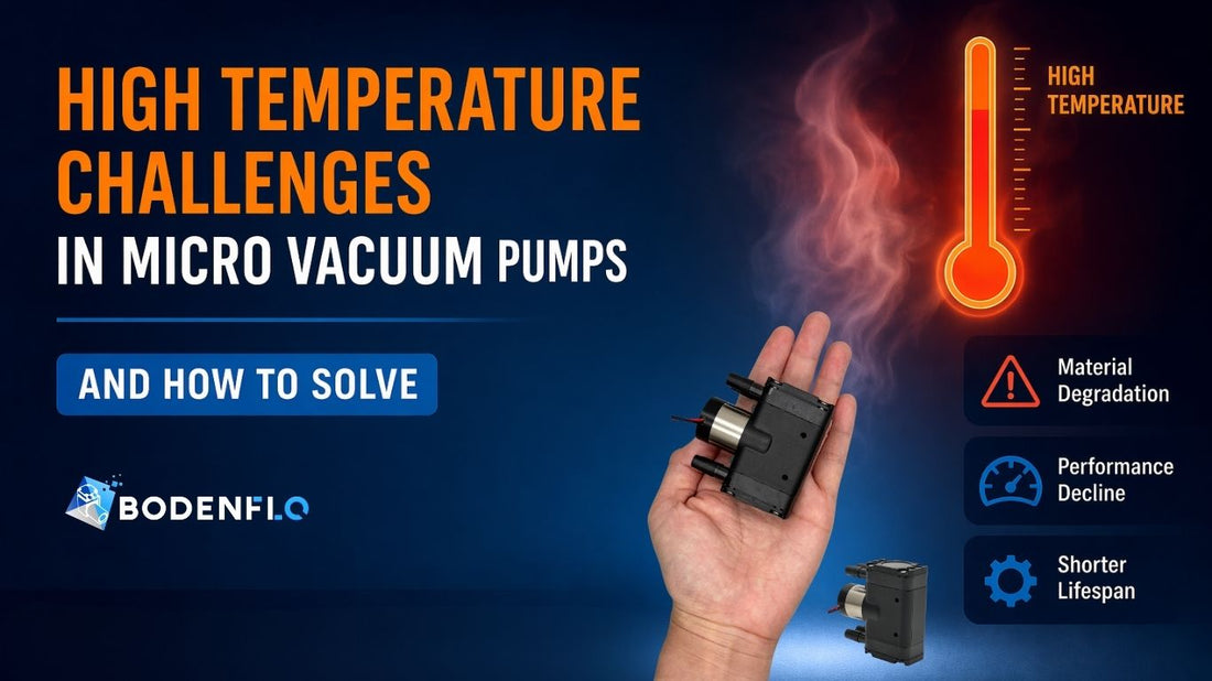 High temperature challenges in micro vacuum pumps cover image for OEM system integration engineering FAQ