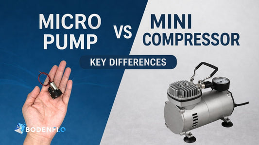 Micro Pump vs Mini Compressor — Key Differences
