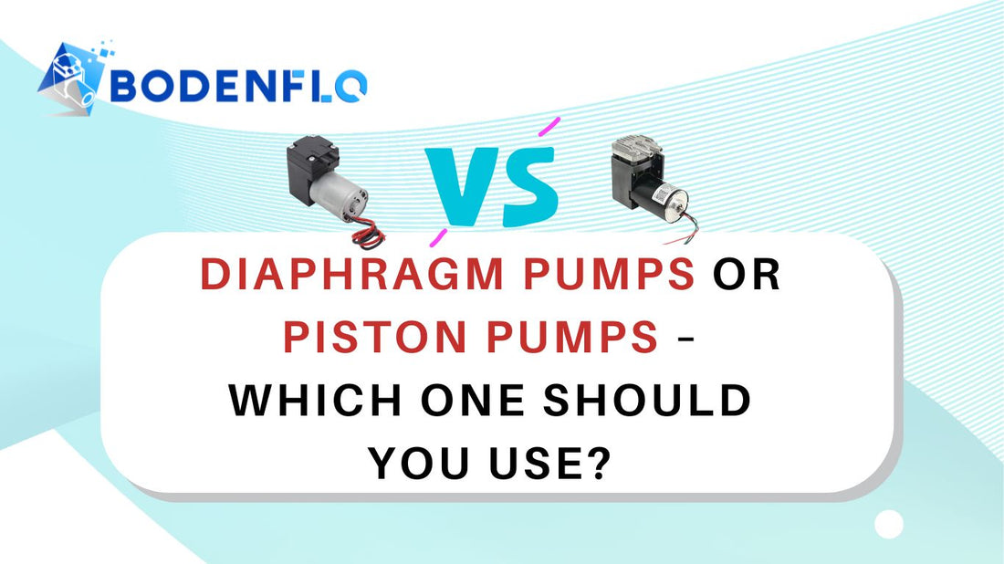 Micro Diaphragm Pumps vs. Micro Piston Pumps – Which One Should You Use?