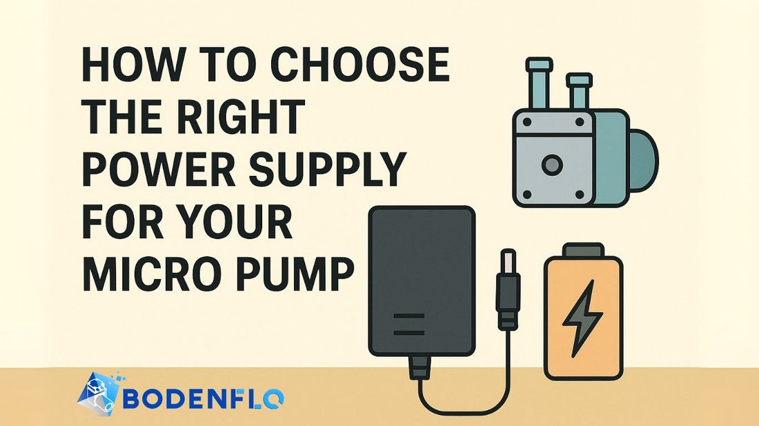 How to Choose the Right Power Supply for Your Micro Pump – 10 FAQs for Everyday Users