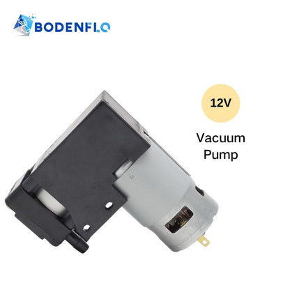 12V vacuum pump BD-07V by BODENFLO, compact diaphragm pump for industrial applications