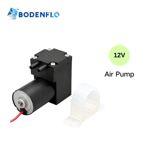 BODENFLO BD-03AB 12V air pump micro diaphragm pump with compact mounting bracket