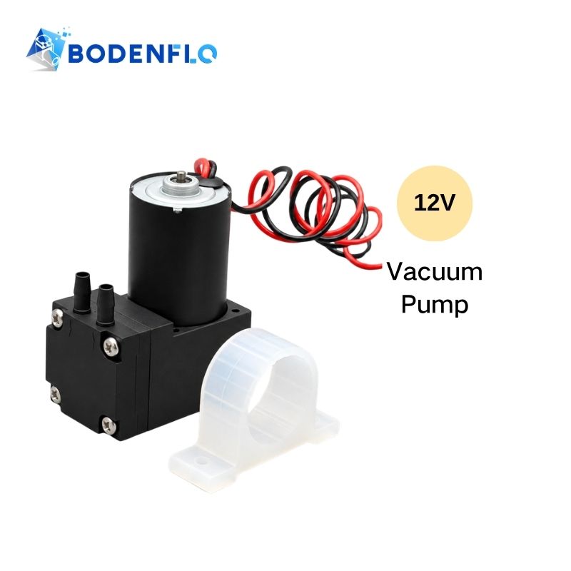 12V Vacuum Pump -70kPa Low Noise 3–6L Mini Diaphragm Air Pump BD-03VB BODENFLO