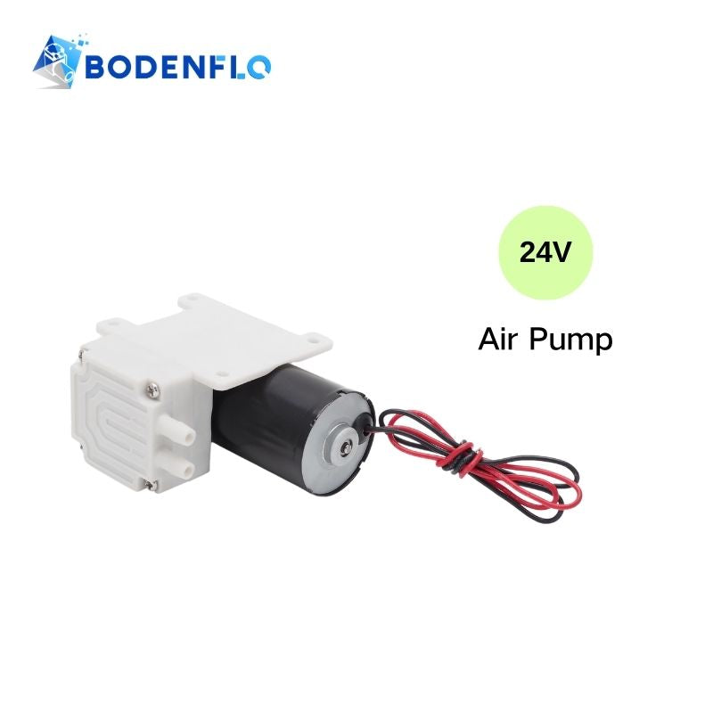 Different Angle View of BODENFLO 24V Micro Air Pump