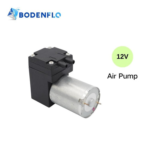 24V air pump cover showcasing a powerful and compact micro compressor pump by BODENFLO