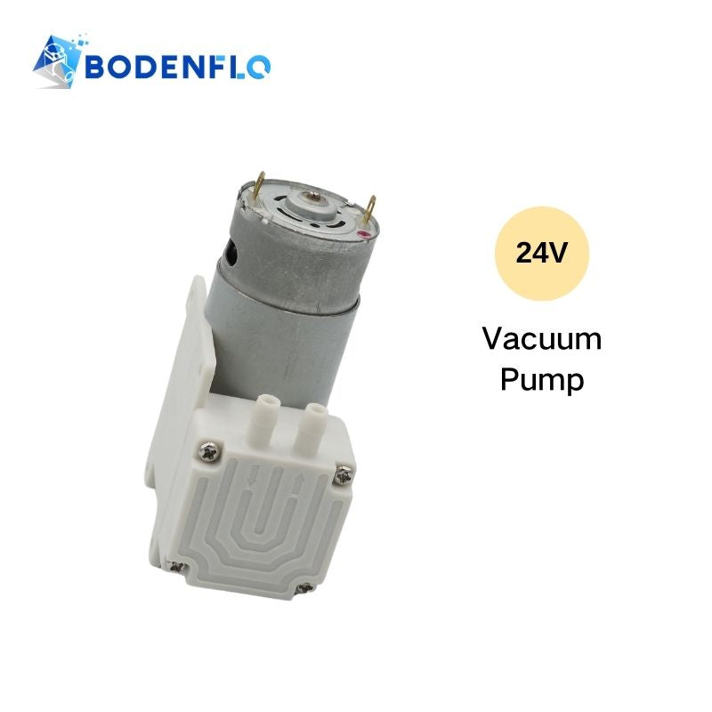 24V mini diaphragm vacuum pump for vacuum facial  cleanser, high-efficiency vacuum solution by BODENFLO.