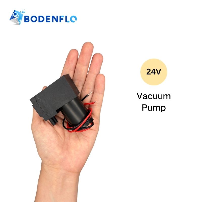 BODENFLO 24V vacuum pump miniature diaphragm air pump in compact handheld size