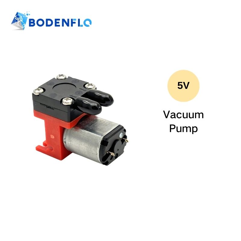 BD-05T02500 5V micro gas sampling pump with ultra-compact design, ideal for portable analyzers and VOC detection.