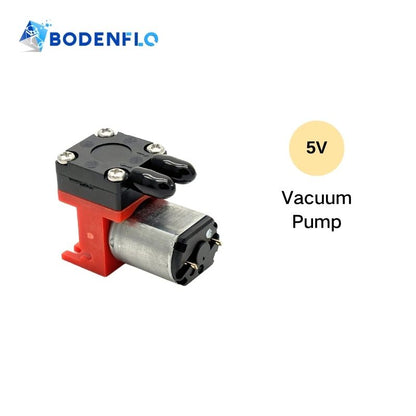 BD-05T02500 5V micro gas sampling pump with ultra-compact design, ideal for portable analyzers and VOC detection.