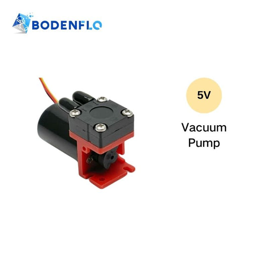 5V micro sampling pump with brushless motor, compact and energy-efficient for gas analysis applications.