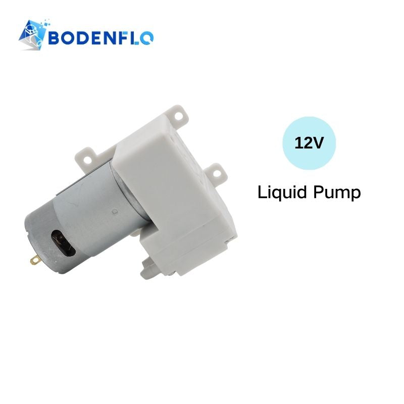 BD-04W 12V Micro Diaphragm Liquid Pump showcasing compact design and efficient performance.