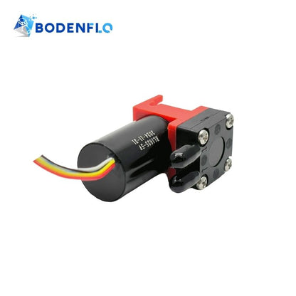 Alternative view of BD-05T02500B 5V micro diaphragm gas sampling pump, highlighting its ultra-compact and durable design.