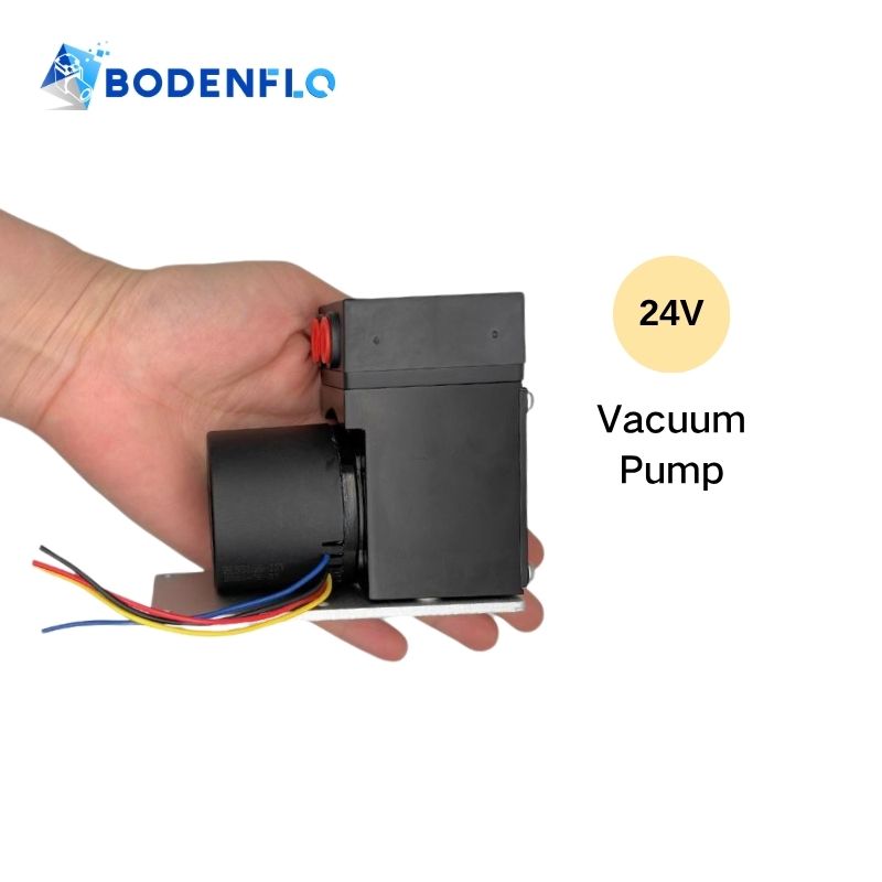 Cover image showing  24V DC micro gas pump for air sampling and vacuum applications