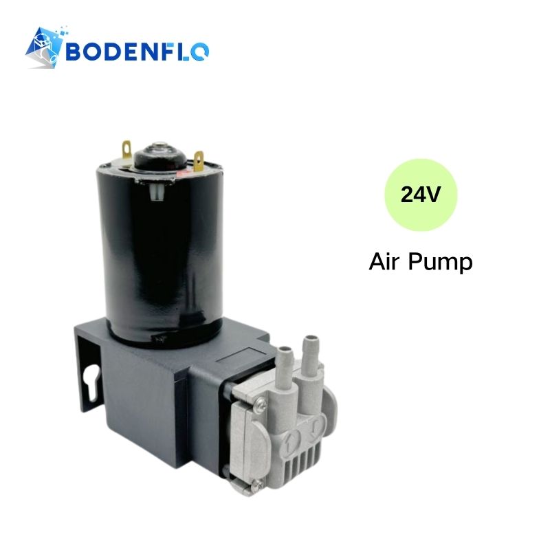 BD-079A-M 24V DC piston pump with compact design and high-pressure performance, ideal for small air compressor applications.