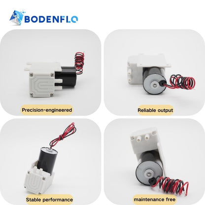 BODENFLO Micro Liquid Pump Features: Precision-engineered, Reliable Output, Stable Performance, Maintenance Free