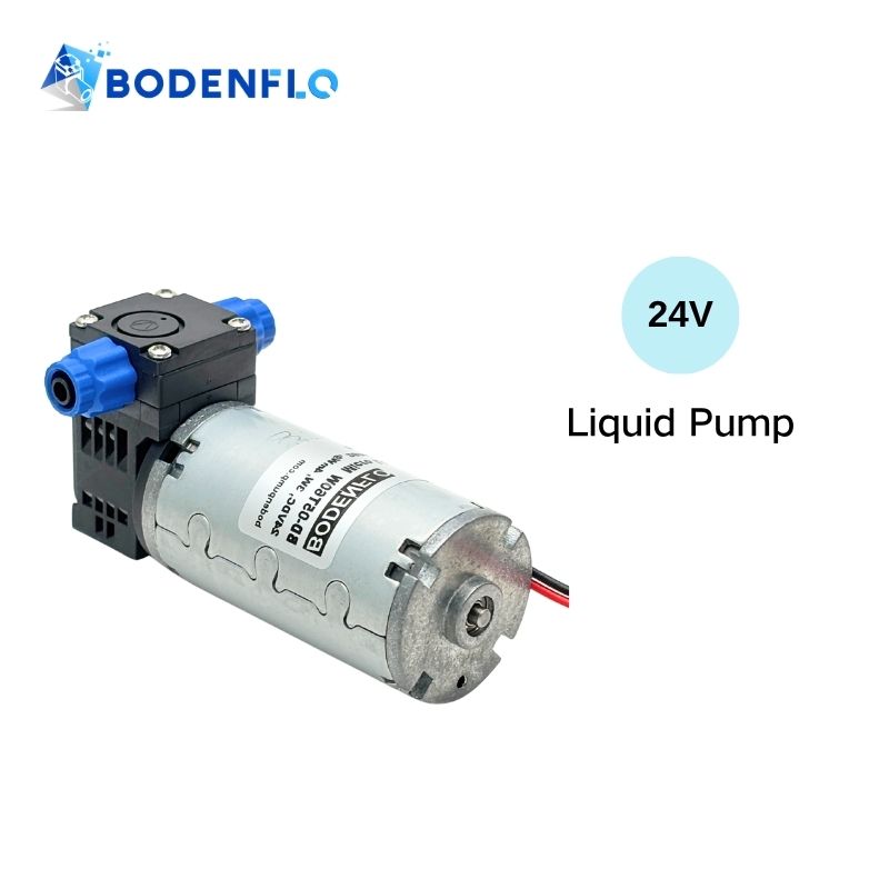 BD-05T60W diaphragm liquid pump 24V DC, compact micro liquid pump for medical and laboratory applications