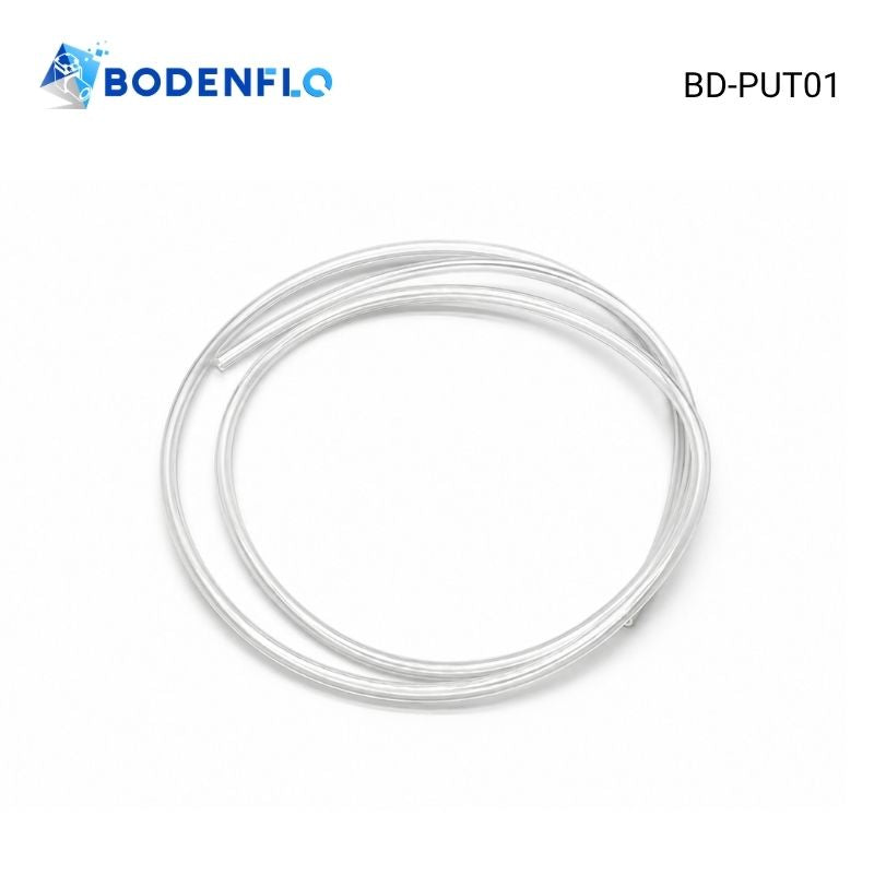 BD-PUT01 transparent PU air tube with 2.5mm ID and 4mm OD for compact miniature air pump connections