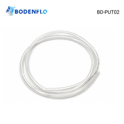 BD-PUT02 flexible polyurethane pneumatic tubing with 4mm inner diameter and 6mm outer diameter in a coiled arrangement