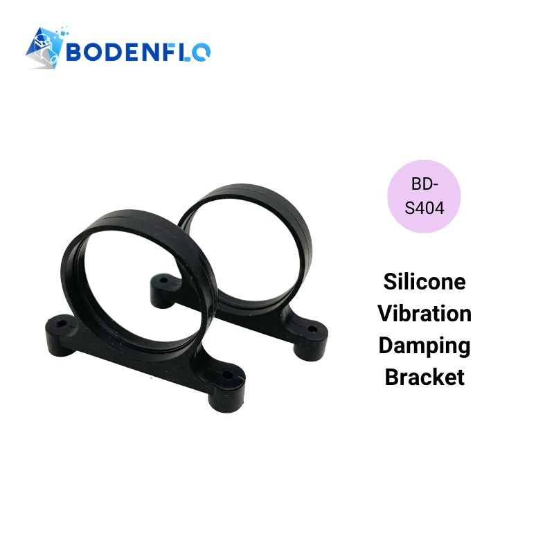 BD-S404 black silicone pump mounting bracket with 29mm inner diameter for BODENFLO BD-04 brushless micro pumps