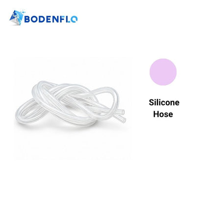 BODENFLO BD-ST transparent silicone tubing series for miniature air and water pumps, available in five sizes