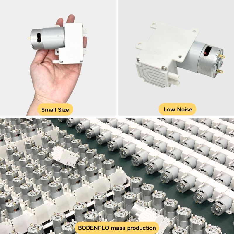 BD-04V 12V vacuum pump small size low noise mass production by BODENFLO