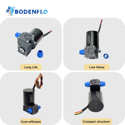 Micro fluid pump feature grid long life low noise cost efficient compact structure diaphragm liquid pump BD-05T60WB