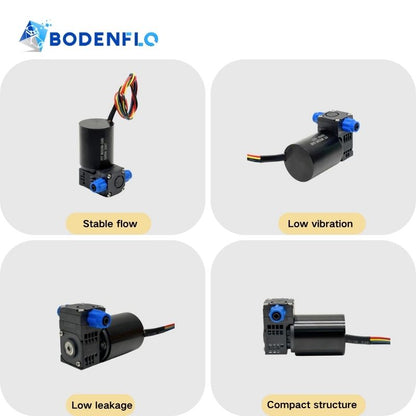 Micro fluid pump features stable flow low vibration low leakage compact structure diaphragm liquid pump BD-05T60WB