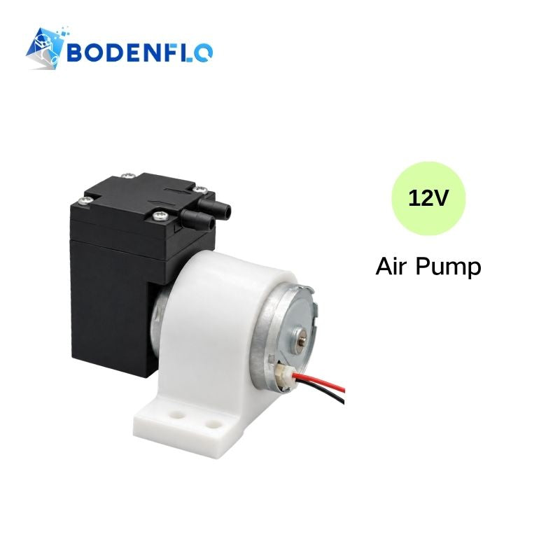 BODENFLO BD-02AB3L 12V mini air pressure pump with brushless diaphragm design and mounting bracket