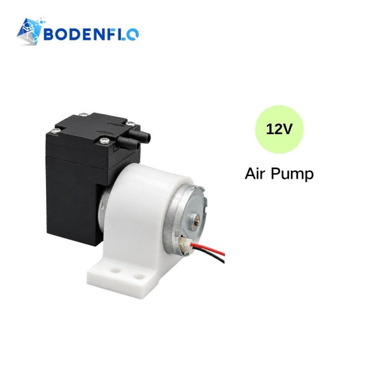 BODENFLO BD-02AB3L 12V mini air pressure pump with brushless diaphragm design and mounting bracket
