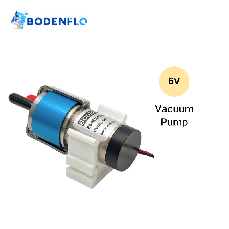 BODENFLO BD-05T01HR6L rotary vane vacuum pump 6V 6L/min for gas sampling
