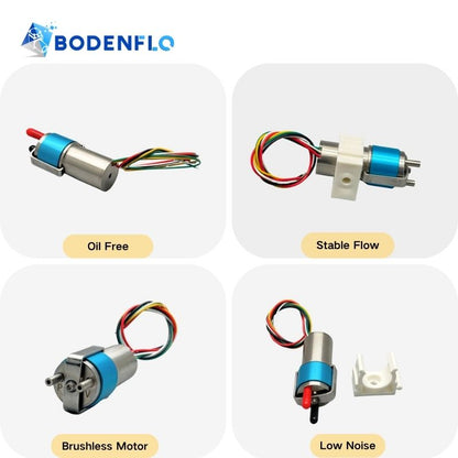 BD-05T01HR5LB mini rotary vane pump with oil-free operation stable flow brushless motor and low noise
